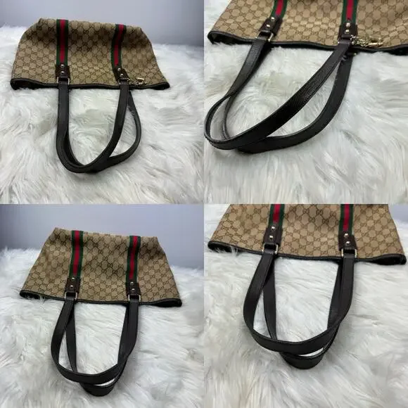 💎✨BEAUTIFUL✨💎 Gucci GG Shoulder Handbag Leather Pink - Picture 7 of 14